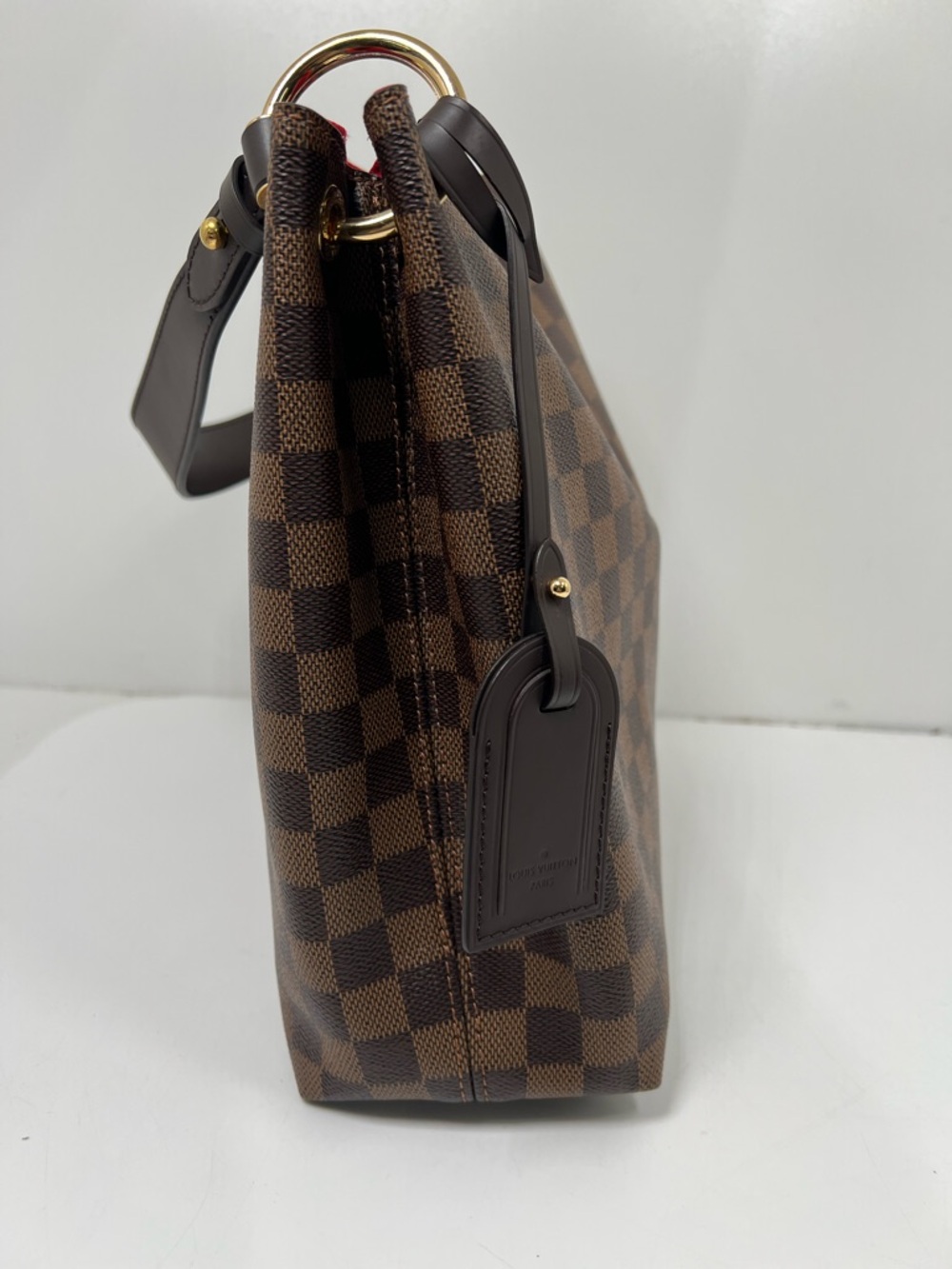 Authentic Louis Vuitton Damier Graceful PM Shoulder Bag + Box + Dust Bag + Recpt - Picture 5 of 8